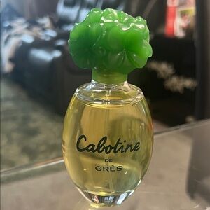 Cabotine de Grès Perfume Bottle - Green Floral Cap